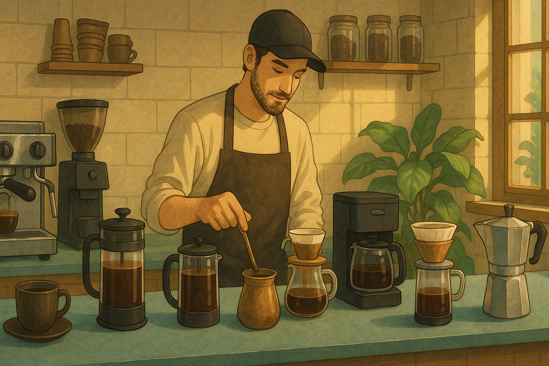 How to choose your coffee brewing method