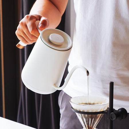 Timemore Fish Smart Electric Pour Over Kettle White 600ml